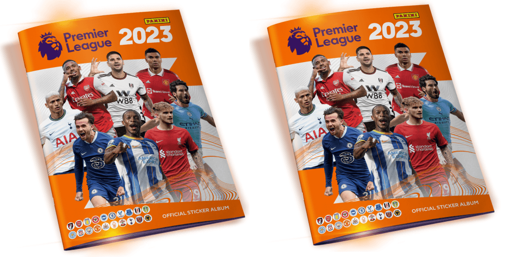 Panini lança álbum de figurinhas da temporada 2022/2023 da Premier League