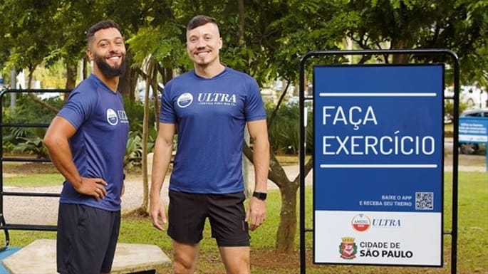 Kikos Fit e Amstel Ultra celebram sucesso das estações fitness instaladas em SP