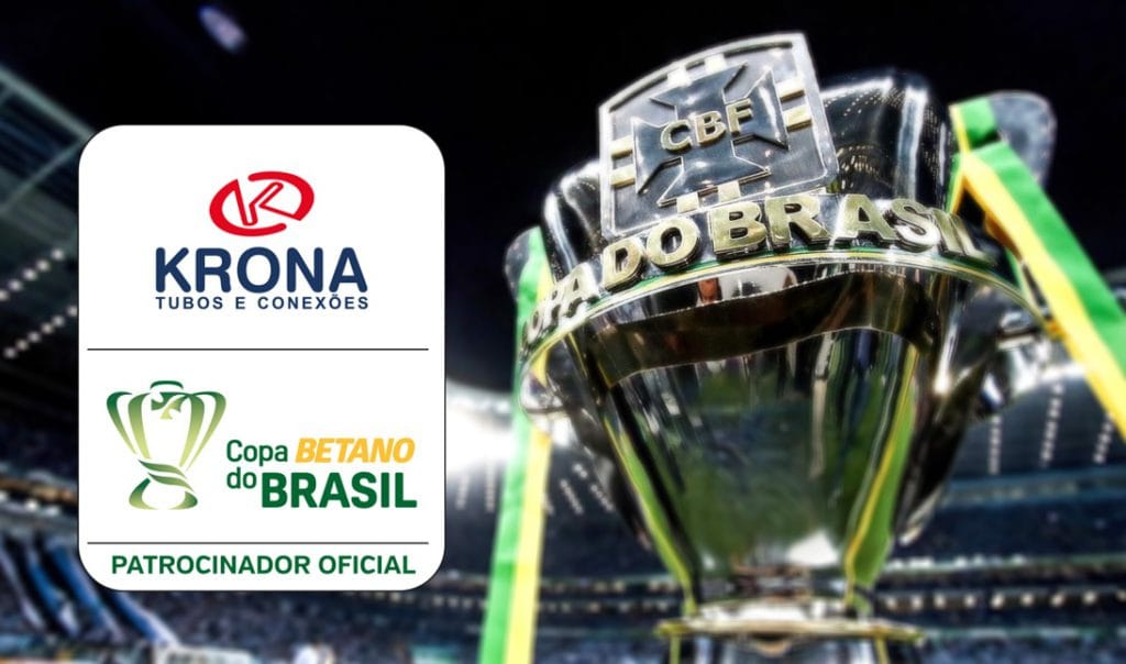 Krona amplia investimento no futebol e fecha patrocínio à Copa do Brasil