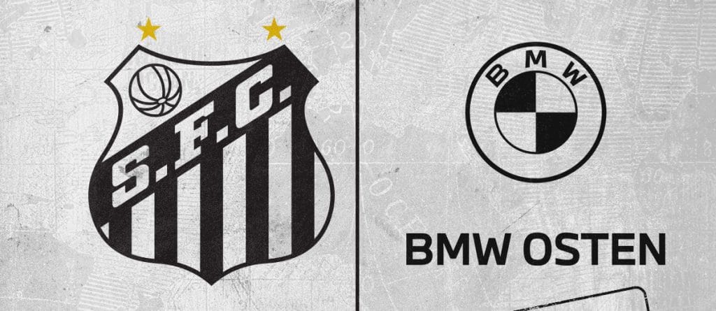 Com foco no digital, Santos fecha patrocínio com BMW Osten até dezembro de 2023