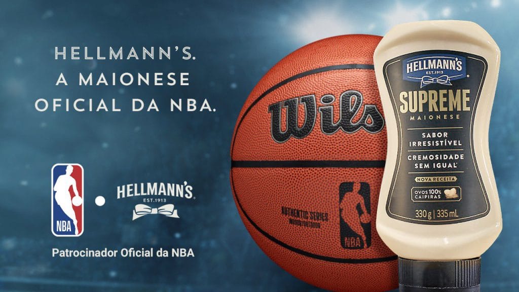 Inspirada em lances cruciais do basquete, campanha da Hellmann’s reforça parceria com NBA