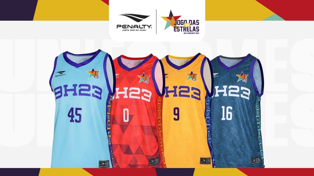 Penalty e NBB apresentam uniformes que serão usados no Jogo das Estrelas 2023