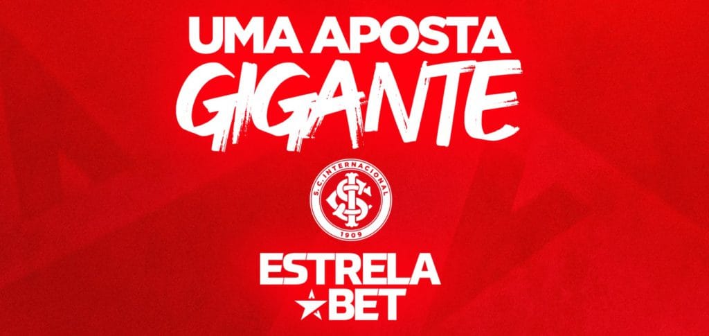 Internacional renova patrocínio com EstrelaBet até março de 2026