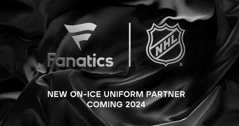 NHL amplia acordo com Fanatics, que estreará como fornecedora de uniformes no lugar da Adidas