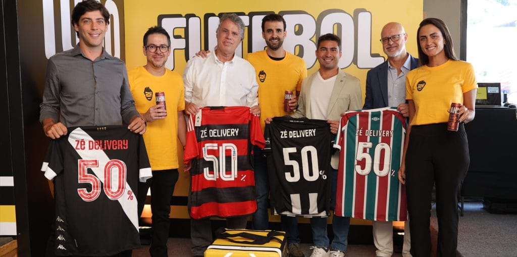 Por sócios-torcedores, Zé Delivery fecha parceria com Botafogo, Flamengo, Fluminense e Vasco