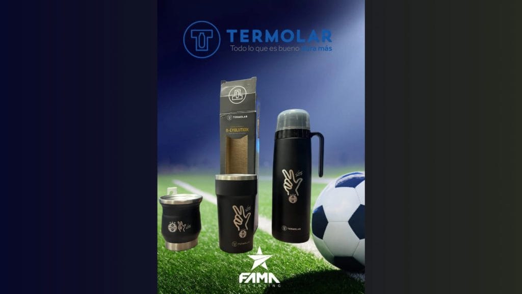 Termolar lança linha de produtos do Grêmio e de Luis Suárez após acordo de licenciamento