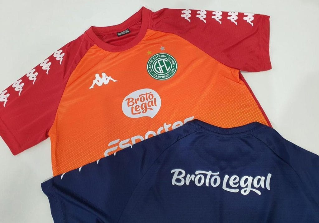 Guarani fecha patrocínio com Broto Legal para disputa da Série B do Brasileirão