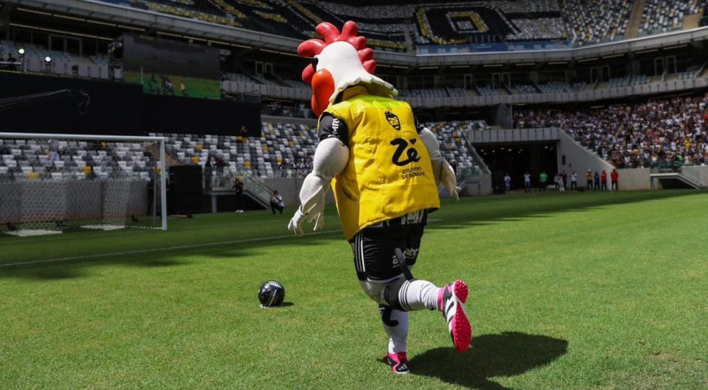 Zé Delivery ativa patrocínio ao Atlético-MG na inauguração da Arena MRV