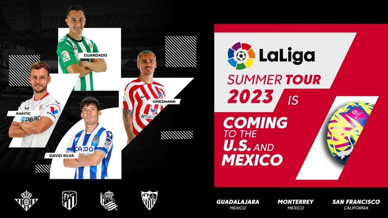 Con la internacionalización, LaLiga promueve amistosos de 4 equipos en Estados Unidos y México – Fútbol