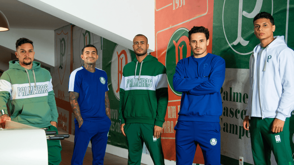 Palmeiras apresenta nova linha de produtos casuais licenciados