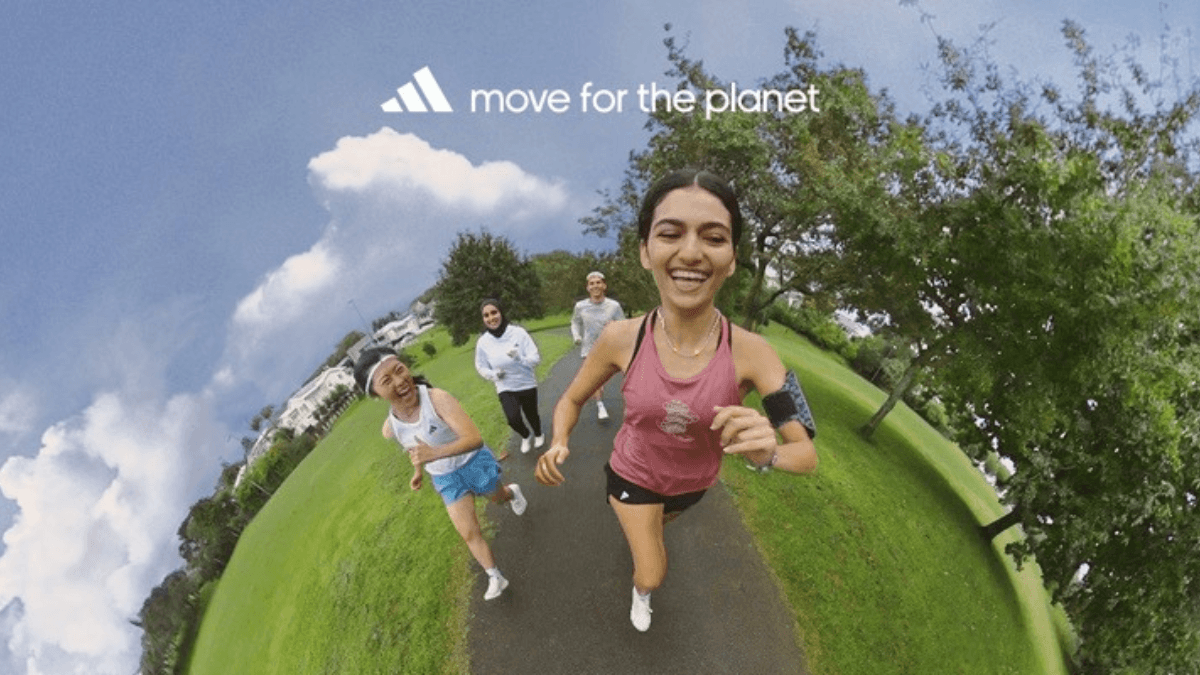 Adidas setzt sich für Nachhaltigkeit ein und wandelt körperliche Aktivität in Spenden um – Radfahren, Laufen