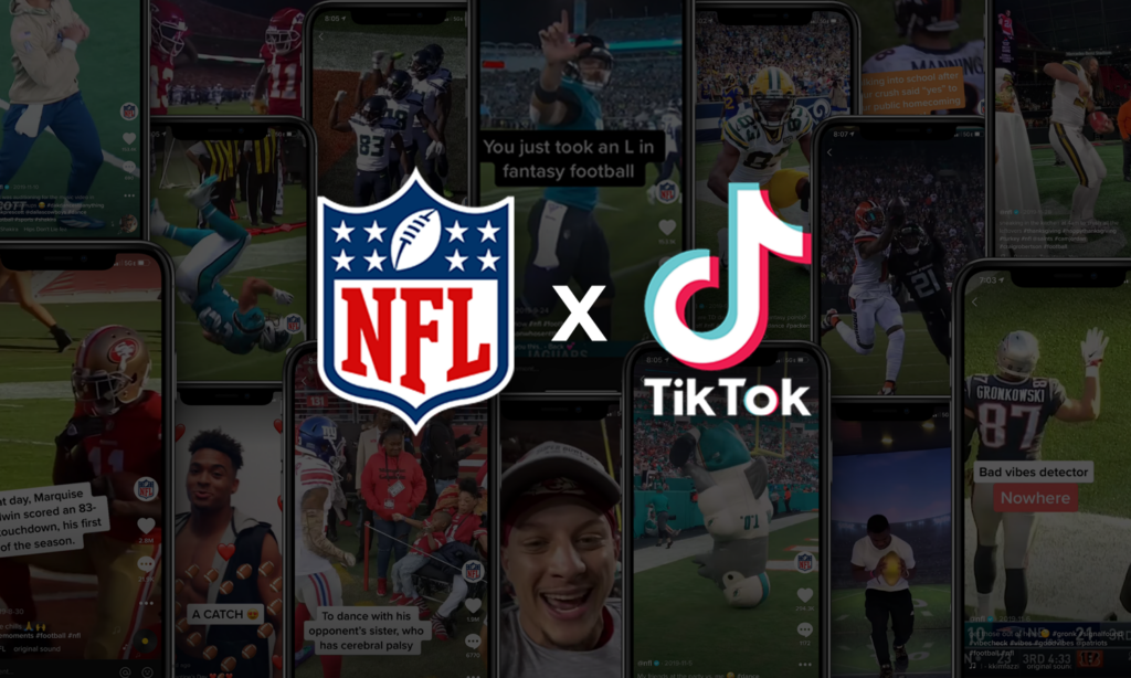 NFL alcança 1 milhão de fãs no TikTok no Brasil e comprova força do país na internacionalização da liga