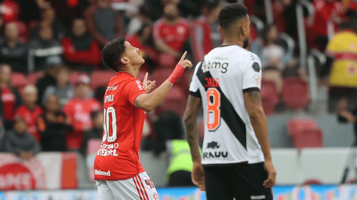 Vitória do Internacional sobre o Vasco no Brasileirão 2023