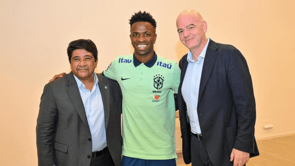 Fifa recria Comitê Antirracismo e coloca Vinícius Júnior na liderança das ações