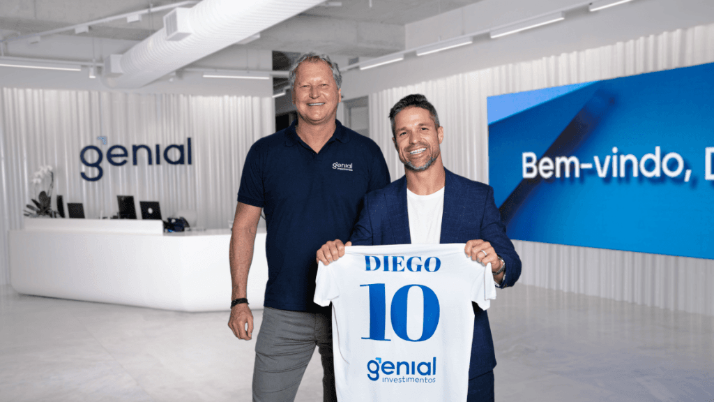 Genial Investimentos anuncia parceria com Diego Ribas
