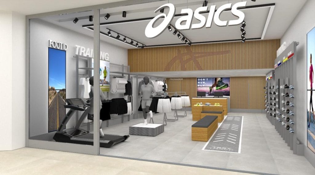 Asics escolhe o Brasil para receber primeira loja da marca focada 100% em running