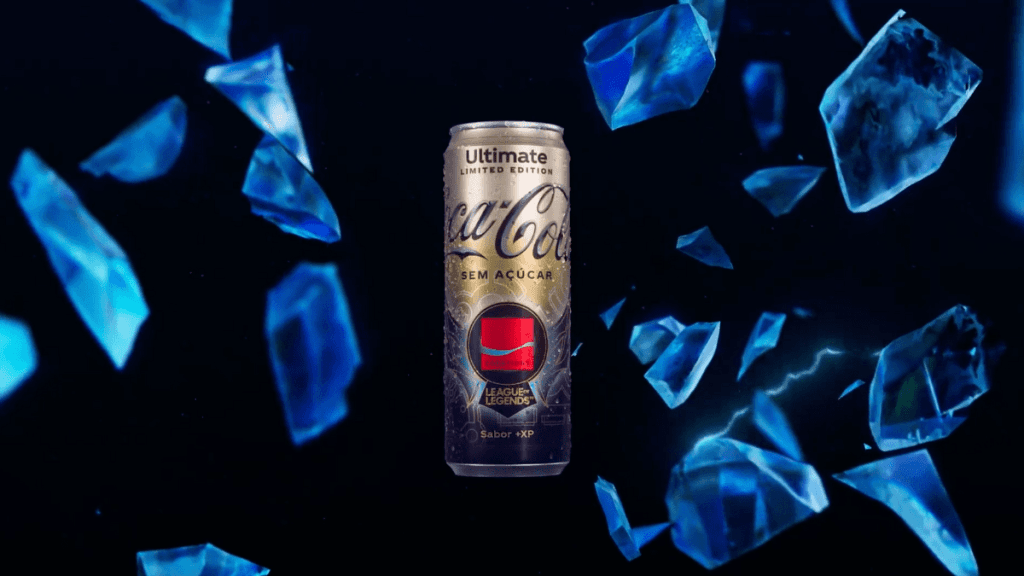 Colaboração entre Coca-Cola e Riot Games resulta em novo sabor exclusivo