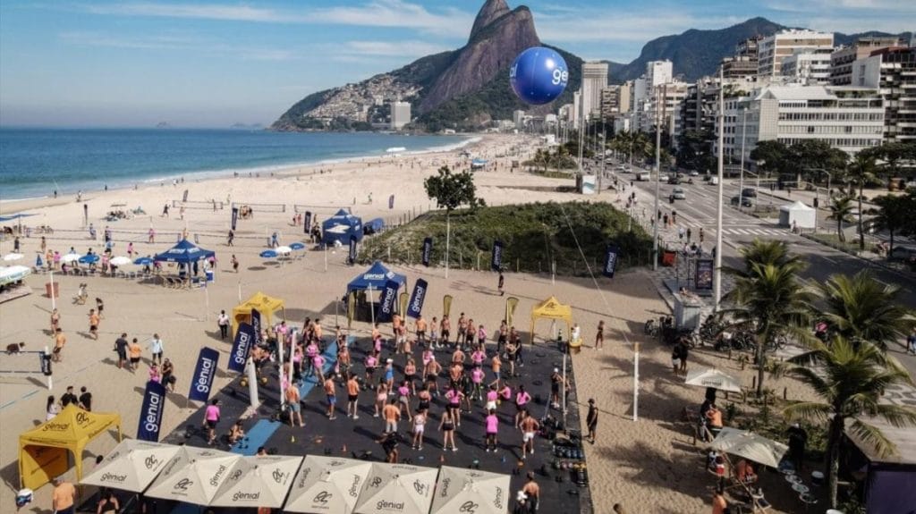 Genial Investimentos realiza fim de semana de esportes nas areias do Rio de Janeiro