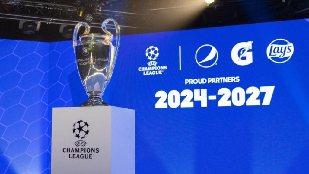 Pepsico renova patrocínio global à Champions League até 2026/2027
