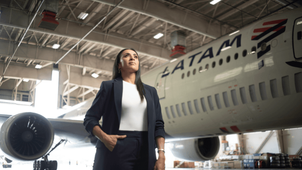 Latam usa Marta como embaixadora e destaca diversidade e inclusão na Cazé TV