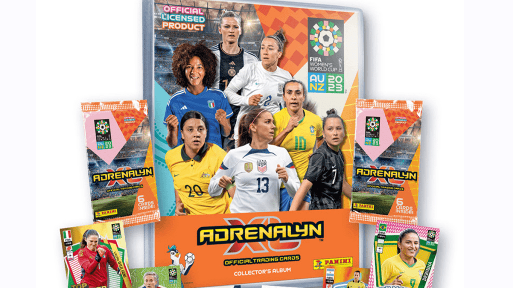 Panini lança cards Adrenalyn XL dedicados à Copa do Mundo Feminina 2023