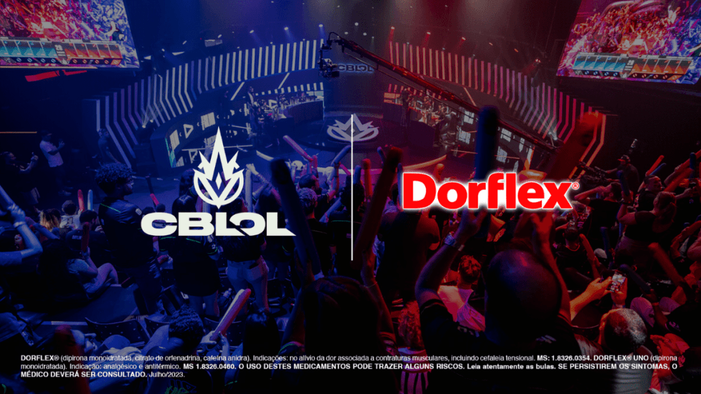 Dorflex torna-se parceira oficial do CBLOL 2023