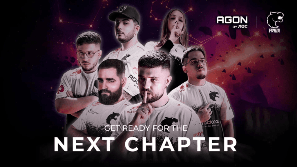Agon by AOC amplia parceria global com equipe de e-Sports Furia