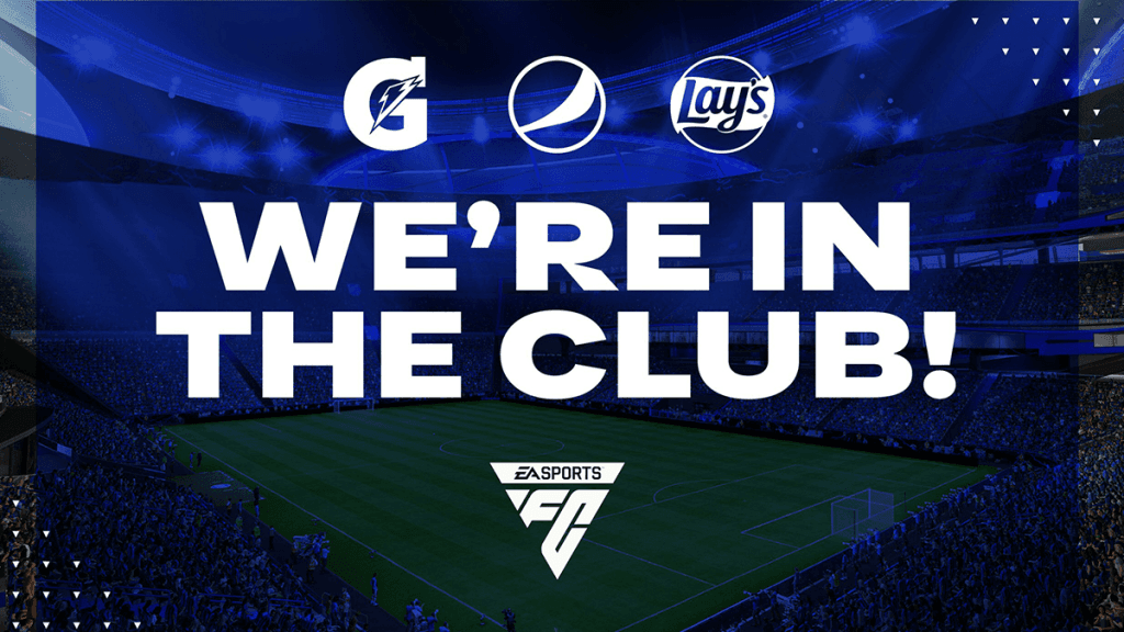 Pepsico fecha com EA Sports FC e levará suas principais marcas para dentro do jogo