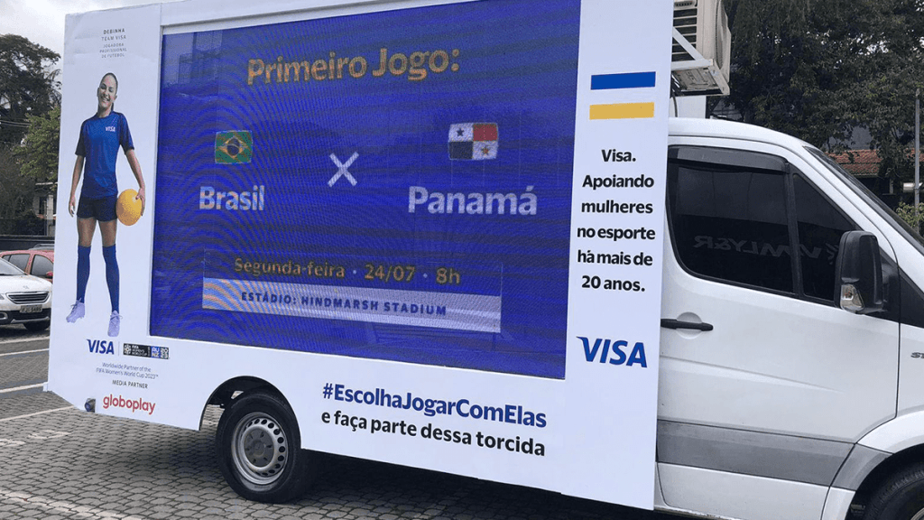 Patrocinadora da Copa Feminina, Visa fará transmissão de Brasil x França em SP