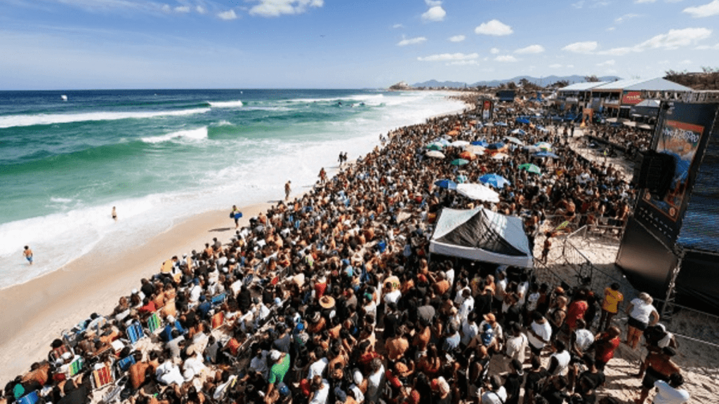 WSL terá show de abertura no Vivo Rio Pro 2024 e quer superar números do ano passado