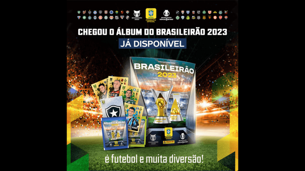 Com homenagem a Pelé, Panini lança álbum de figurinhas do Brasileirão 2023