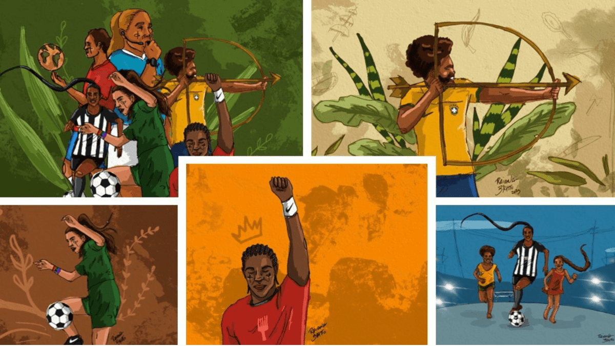 Pesquisa mostra que 41% dos jogadores que atuam no Brasil já sofreu preconceito - Raiana Britto/CBF