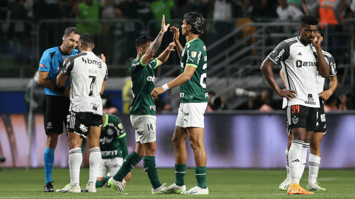 Palmeiras e Atlético-MG: Globo obtém 25 pontos de audiência em SP e RJ
