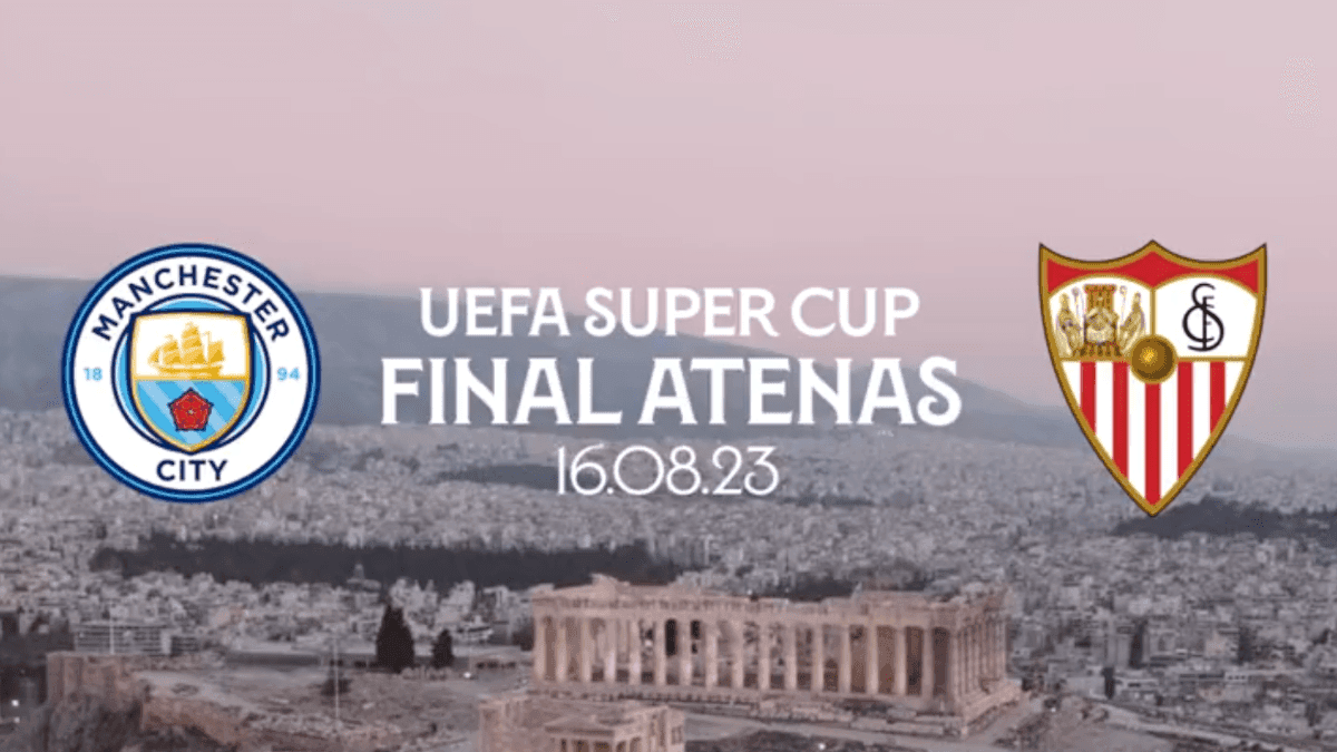Onde assistir a Supercopa da Uefa entre Manchester City e Sevilla