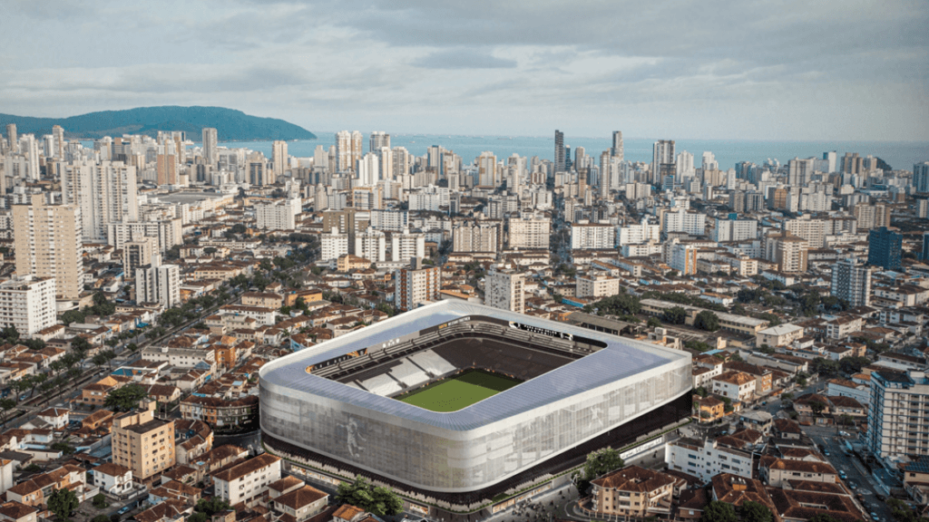 Santos e WTorre conseguem aprovação para obras da nova arena da Vila Belmiro