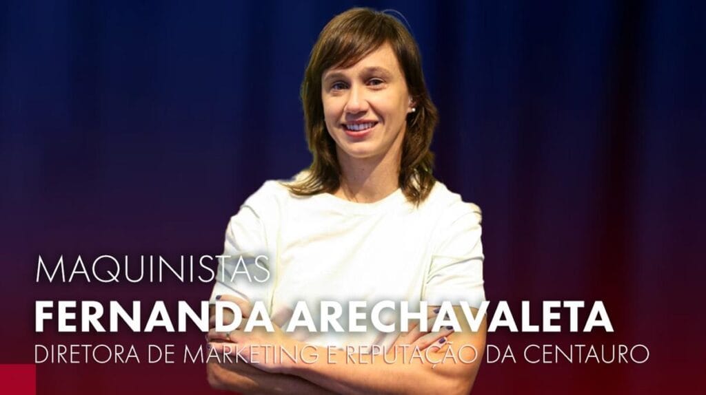 Maquinistas recebe Fernanda Arechavaleta, diretora de marketing e reputação da Centauro, nesta terça-feira (12), às 11h