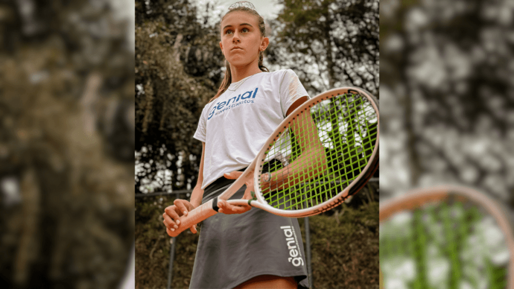Genial Investimentos fecha patrocínio a Alícia Reichel, jovem talento do tênis