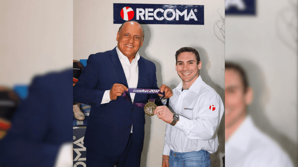 Arthur Zanetti se une a Maurren Maggi e é o novo embaixador da Recoma