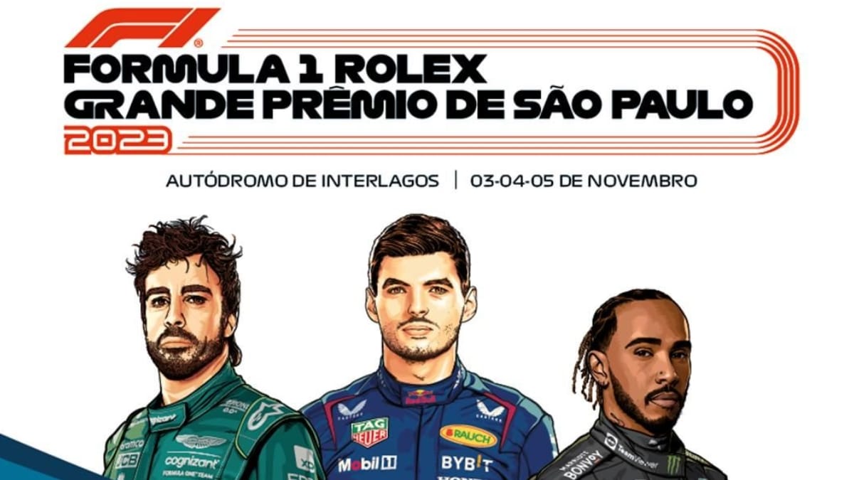 Cartaz do GP de SP F1