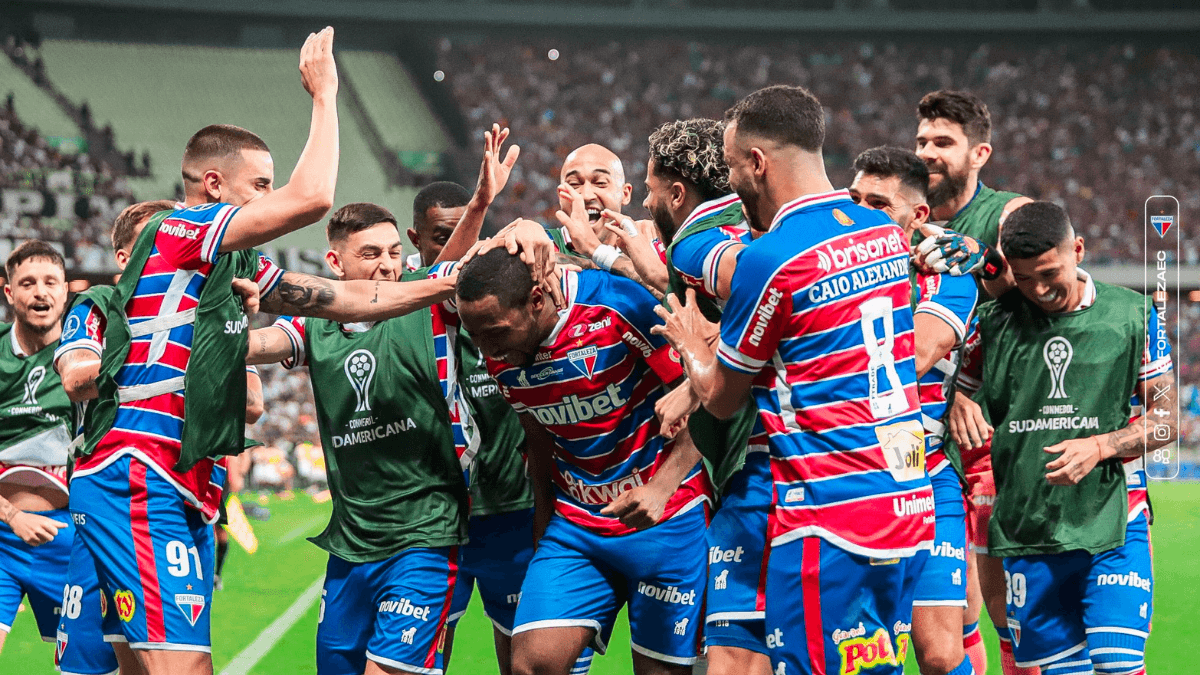 Com a vitória, será a primeira vez que um clube do Nordeste disputa a final do torneio internacional - Reprodução / X (@FortalezaEC)