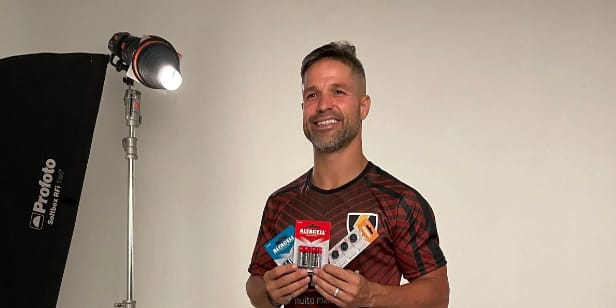 Diego Ribas estrela nova ação estratégica da Alfacell