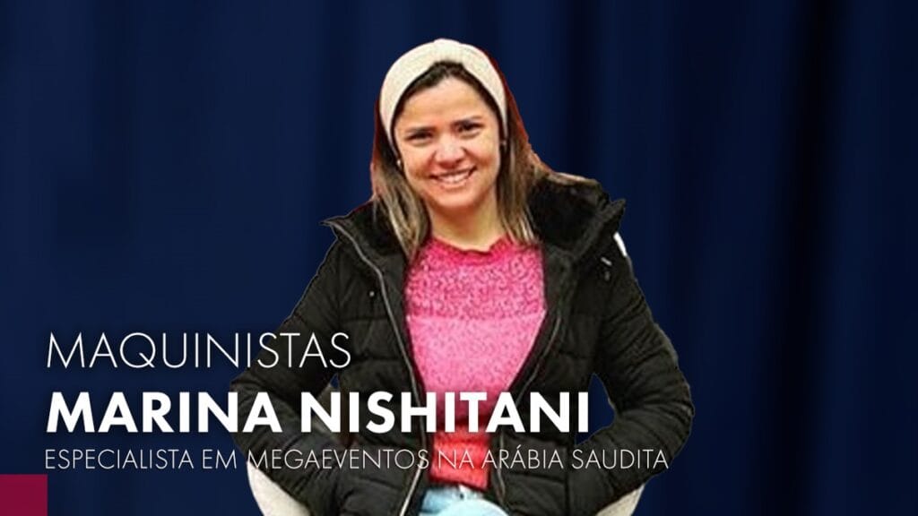 Maquinistas receberá Marina Nishitani, especialista em megaeventos na Arábia Saudita, nesta terça-feira (28), às 11h