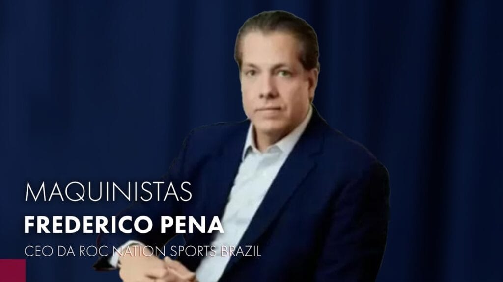 Maquinistas receberá Frederico Pena, CEO da Roc Nation Sports Brazil, nesta terça-feira (9), às 19h