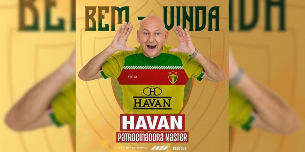 Havan volta ao futebol após um ano com retomada do patrocínio máster ao Brusque