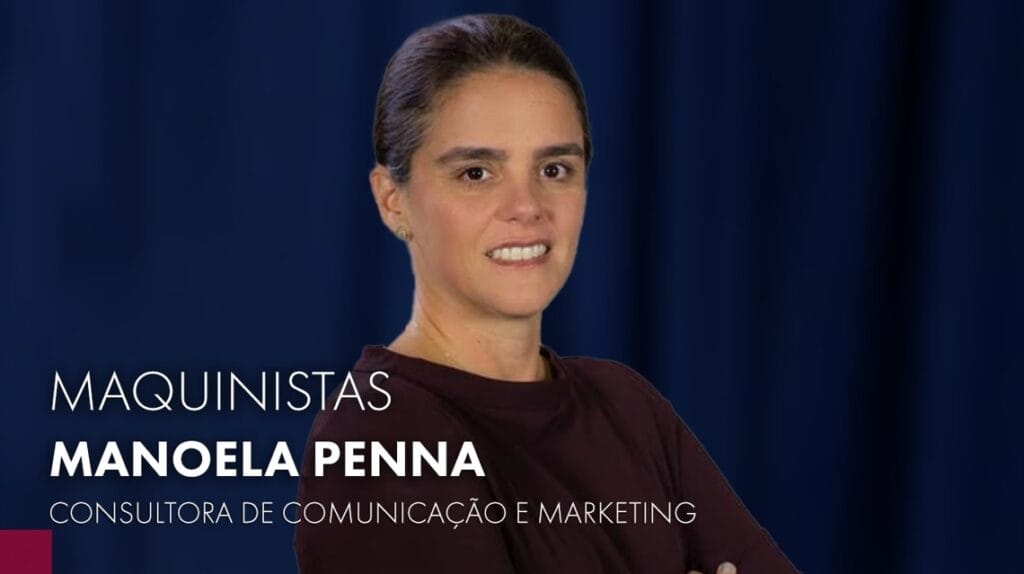 Maquinistas receberá Manoela Penna, consultora de comunicação e marketing, nesta terça-feira (2), às 19h