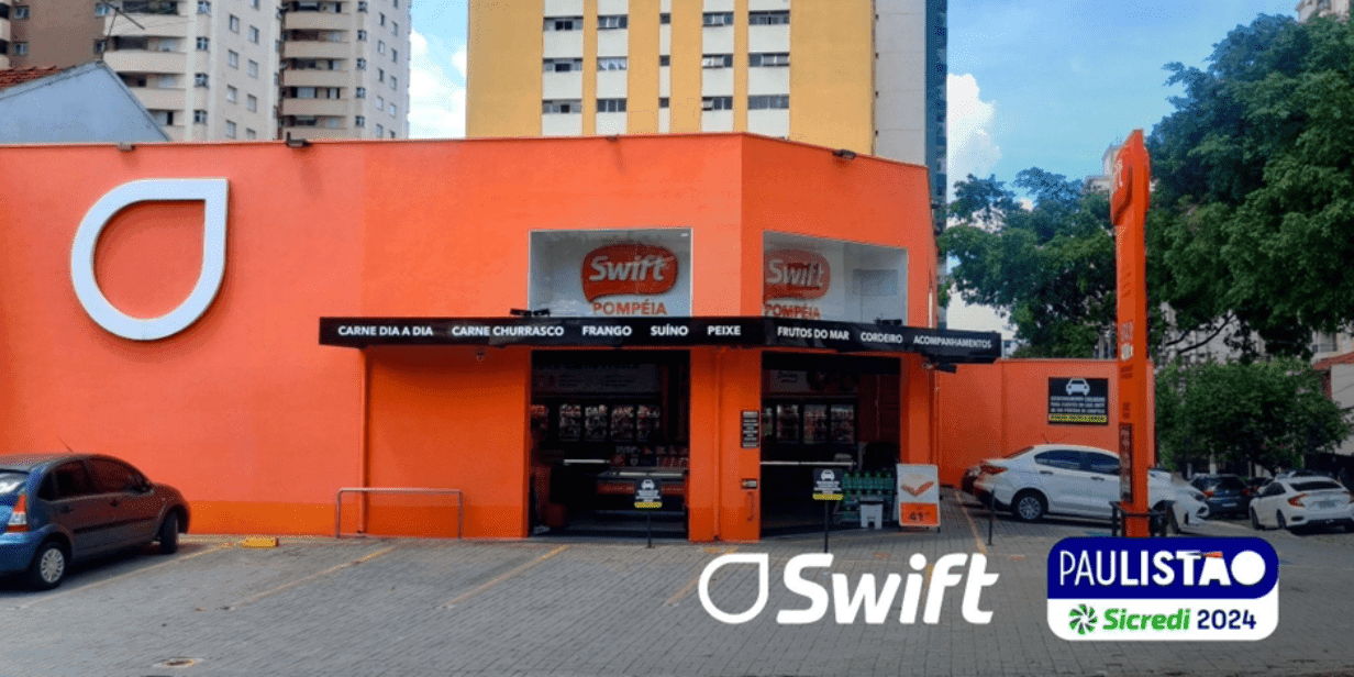 Swift fará primeira incursão no patrocínio esportivo no Paulistão 2024 - Divulgação
