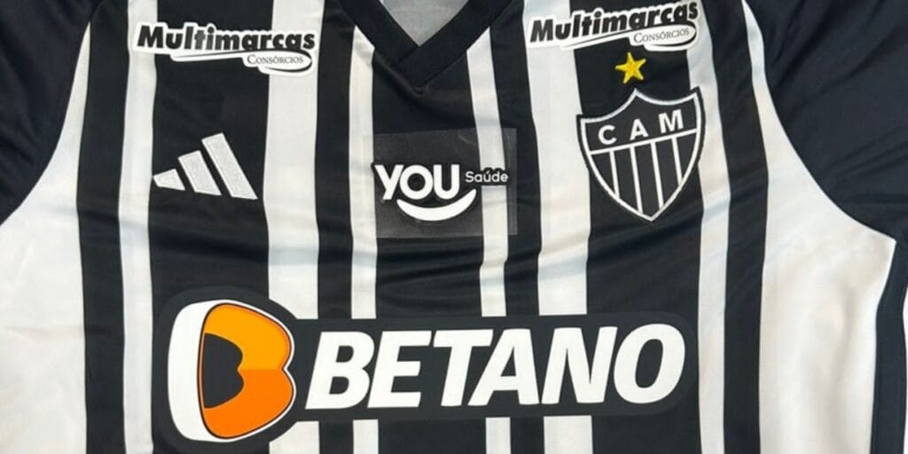 Atlético-MG fecha patrocínio com You Saúde para região do esterno da camisa