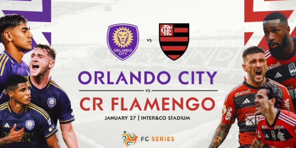 TNT Sports exibirá amistoso entre Flamengo e Orlando City no YouTube