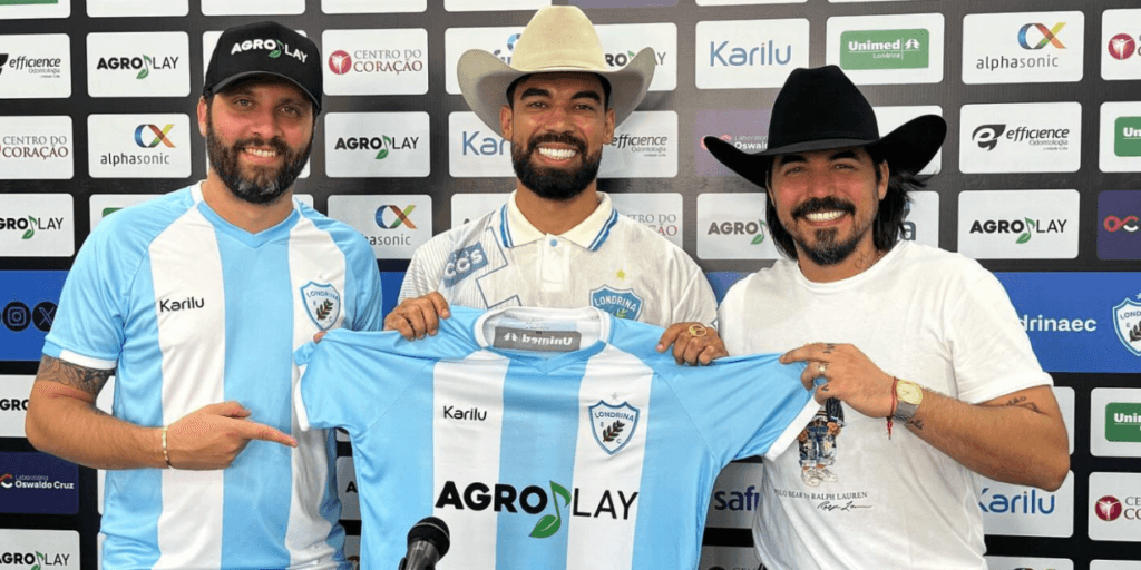 Após virar SAF, Londrina anuncia AgroPlay como patrocinadora máster