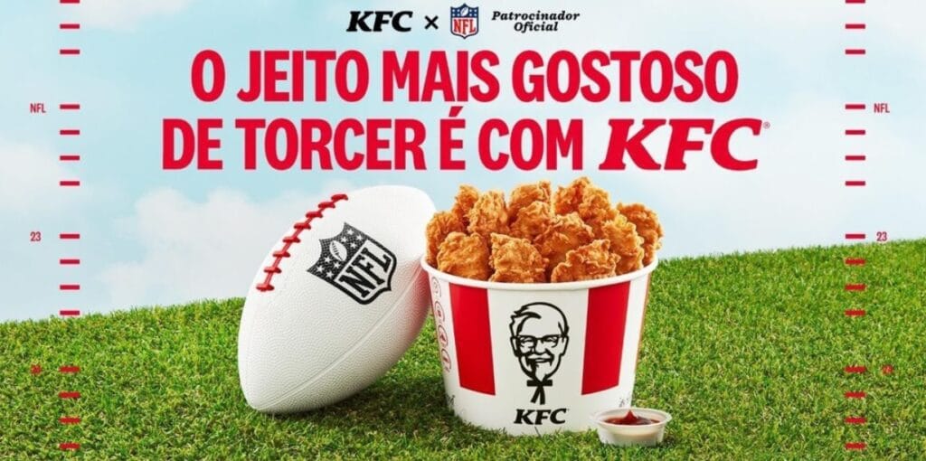 KFC fecha patrocínio à NFL no Brasil